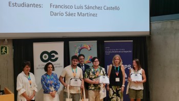 Los estudiantes Dar&iacute;o S&aacute;ez y Francisco Luis S&aacute;nchez, subcampeones de la Olimpiada de Ingenier&iacute;as Industriales