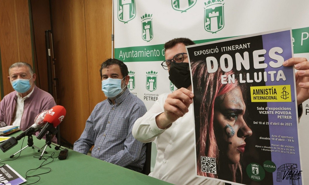 Petrer acoge la exposición "Dones en lluita" de Amnistía Internacional Petrer acoge la exposición "Dones en lluita" de Amnistía Internacional