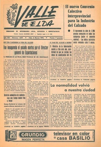 N&uacute;mero 1.019 - 6 de marzo de 1976