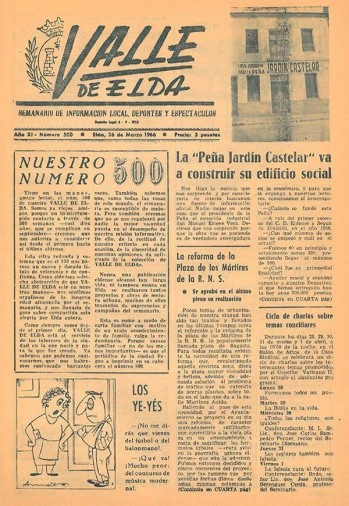 N&uacute;mero 0500 - 26 de marzo de 1966