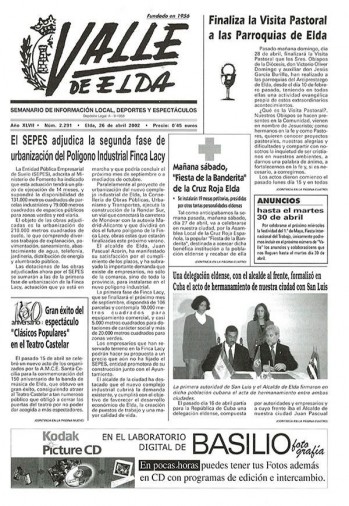 N&uacute;mero 2.291 - 26 de abril de 2002
