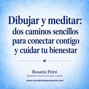 Dibujar y meditar: dos formas sencillas de parar y volver a nosotros
