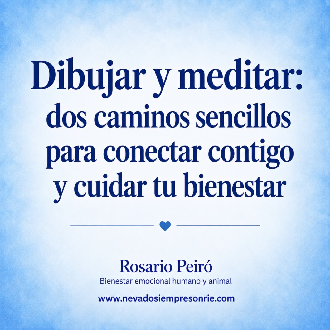 Dibujar y meditar: dos formas sencillas de parar y volver a nosotros