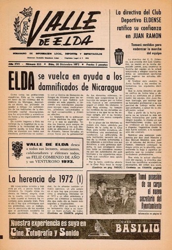N&uacute;mero 0853 - 30 de diciembre de 1972