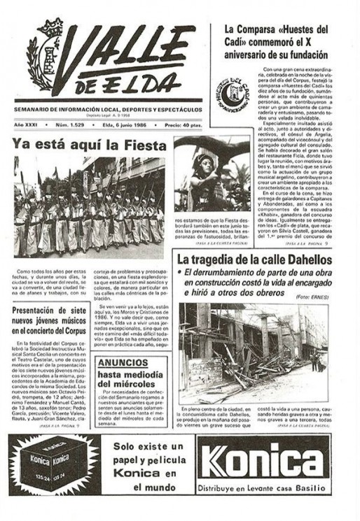 N&uacute;mero 1.529<span>6 de junio de 1986</span>