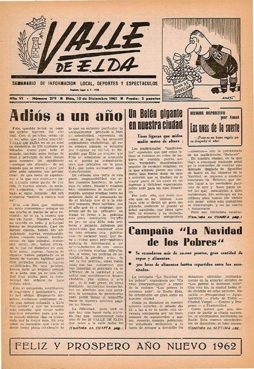N&uacute;mero 0279<span>30 de diciembre de 1961</span>