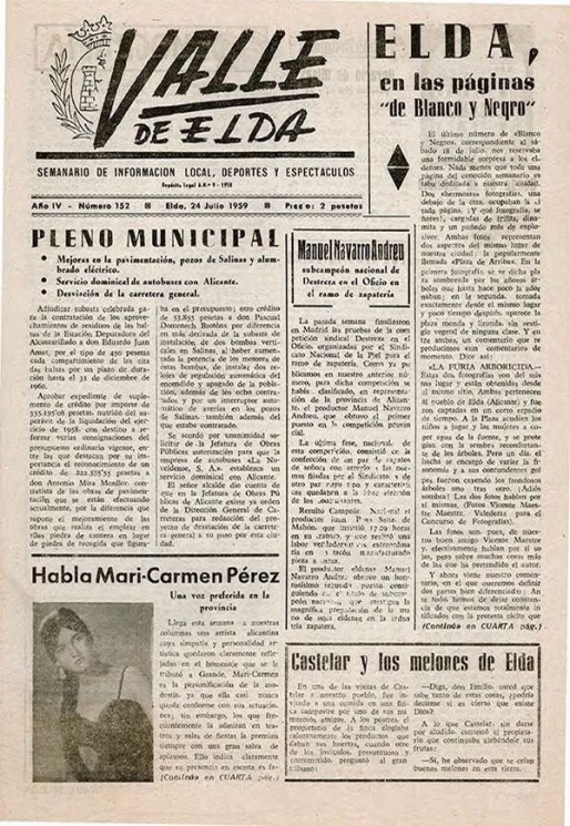 N&uacute;mero 0152<span>24 de julio de 1959</span>