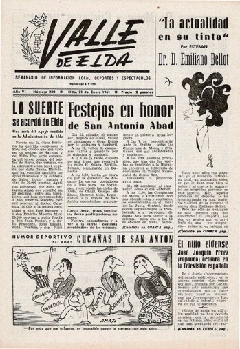 N&uacute;mero 0230 - 21 de enero de 1961