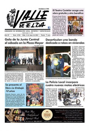 N&uacute;mero 2.732 - 4 de mayo de 2012