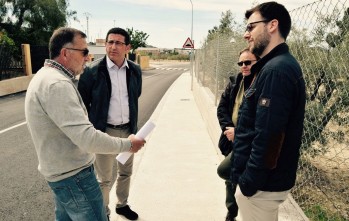 Petrer concluye las obras de reforma del "Carretero de la Bassa Perico"