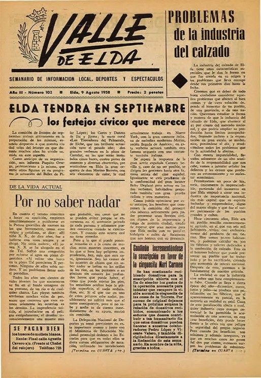 N&uacute;mero 0102<span>9 de agosto de 1958</span>