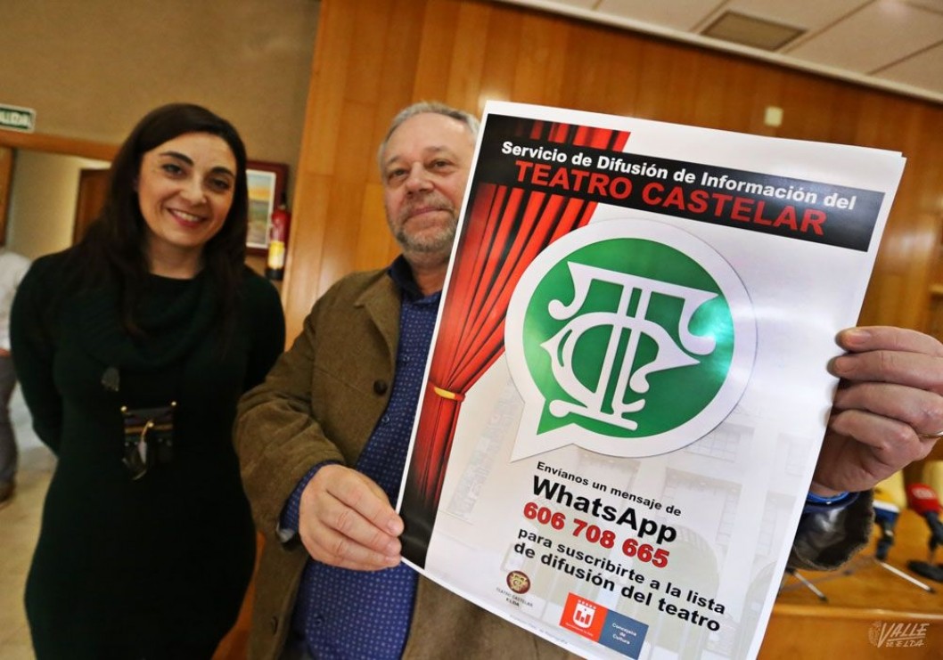 El Teatro Castelar anuncia su programación a través de Whatsapp El Teatro Castelar anuncia su programación a través de Whatsapp