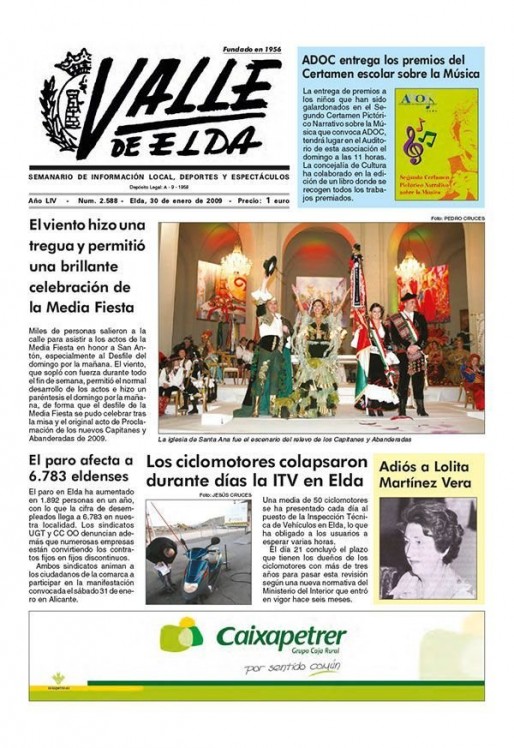 N&uacute;mero 2.588<span>30 de enero de 2009</span>