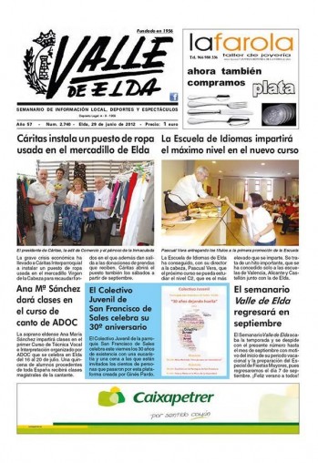 N&uacute;mero 2.740 - 29 de junio de 2012