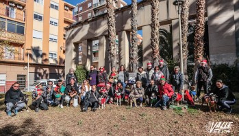 El grupo canino &ldquo;Amigos del perro&rdquo; se re&uacute;ne para celebrar la Navidad
