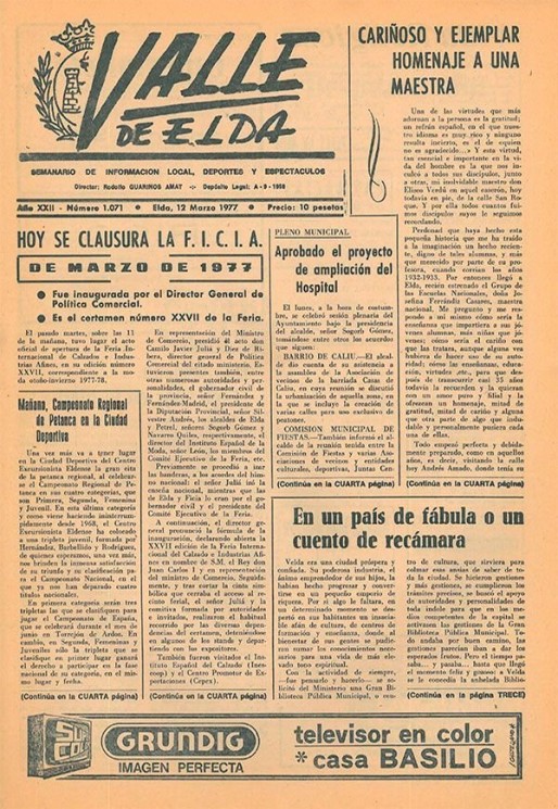 N&uacute;mero 1.071<span>12 de marzo de 1977</span>