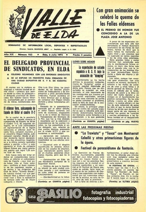 N&uacute;mero 0932<span>6 de julio de 1974</span>