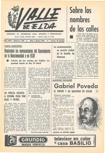 N&uacute;mero 1.181 - 5 de mayo de 1979