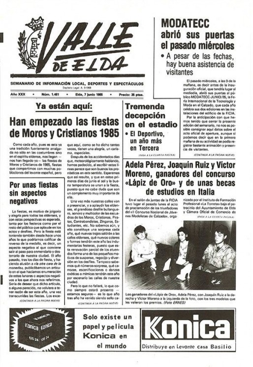 N&uacute;mero 1.481<span>7 de junio de 1985</span>