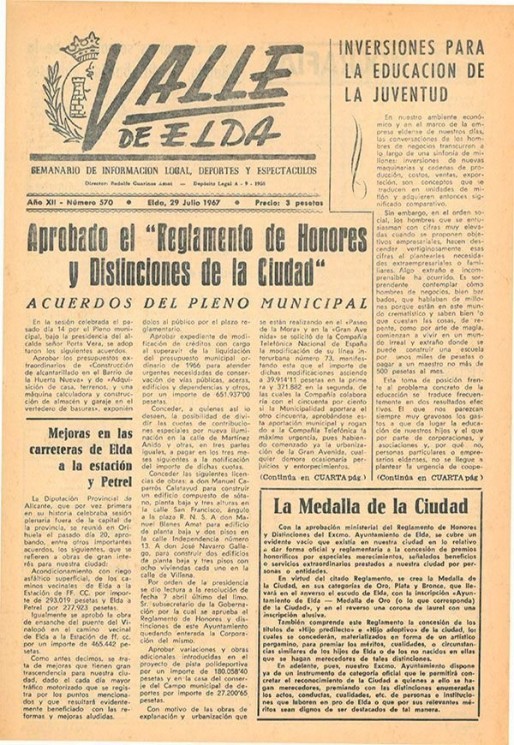 N&uacute;mero 0570<span>29 de julio de 1967</span>