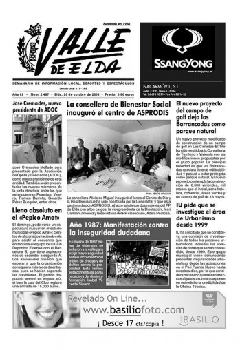 N&uacute;mero 2.487 - 20 de octubre de 2006