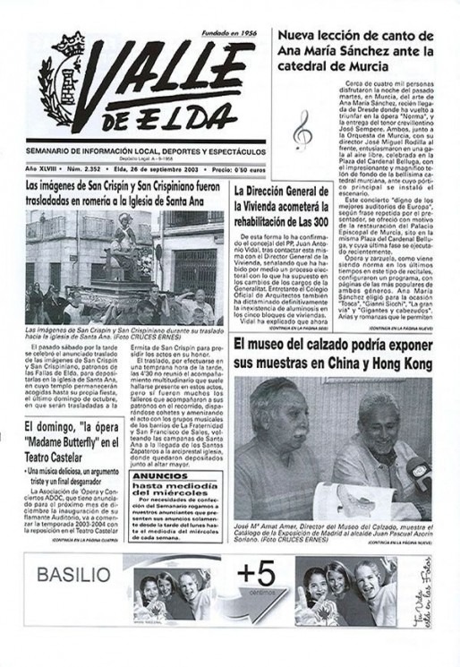 N&uacute;mero 2.352<span>26 de septiembre de 2003</span>