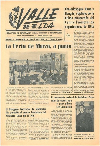 N&uacute;mero 0602 - 9 de marzo de 1968