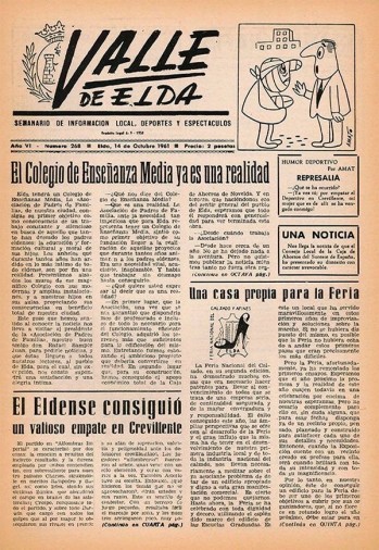 N&uacute;mero 0268 - 14 de octubre de 1961