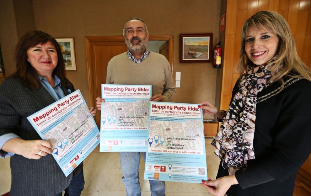 La Sede Universitaria de Elda invita a participar en una actividad cartográfica La Sede Universitaria de Elda invita a participar en una actividad cartográfica