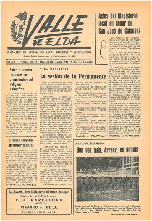 N&uacute;mero 0640<span>30 de noviembre de 1968</span>