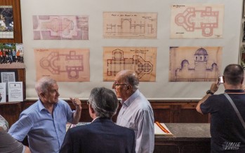 La Tertulia expone los planos de la iglesia de Santa Ana