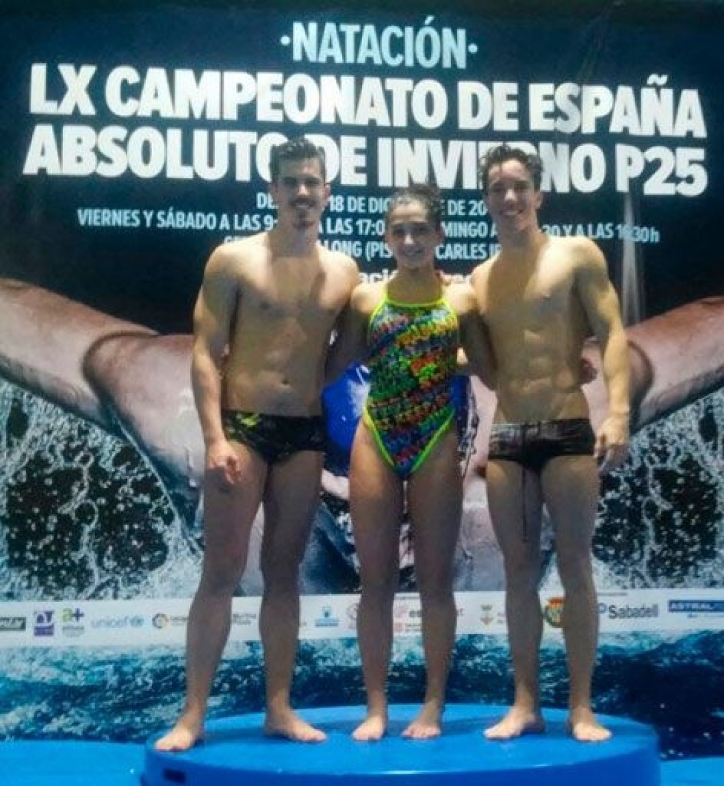 Tres nadadores eldenses destacan en el 60º Campeonato de España de Invierno Tres nadadores eldenses destacan en el 60º Campeonato de España de Invierno