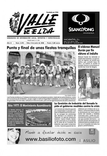 N&uacute;mero 2.476 - 9 de junio de 2006