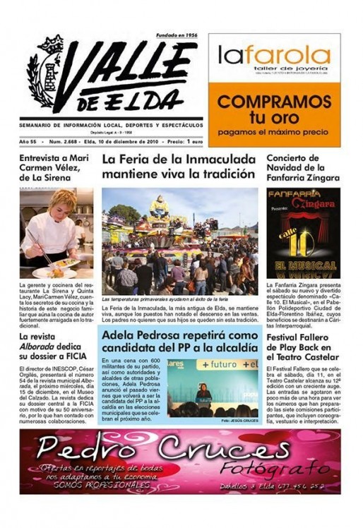 N&uacute;mero 2.668<span>10 de diciembre de 2010</span>
