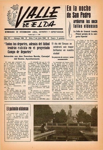 N&uacute;mero 0306 - 7 de julio de 1962
