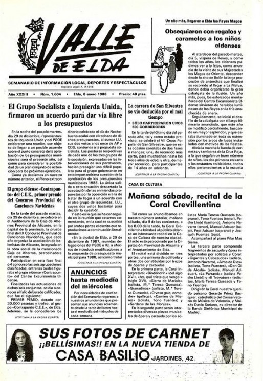 N&uacute;mero 1.604<span>8 de enero de 1988</span>