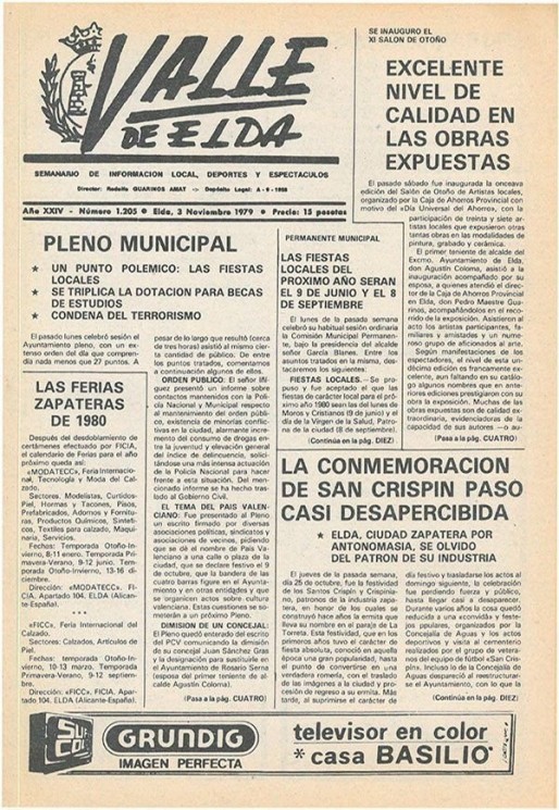 N&uacute;mero 1.205<span>3 de noviembre de 1979</span>