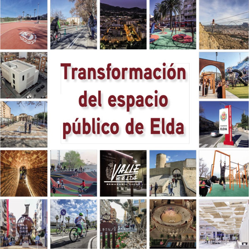 Valle de Elda edita el libro "Transformación del espacio público de Elda" que se repartirá gratis con el semanario Valle de Elda edita el libro "Transformación del espacio público de Elda" que se repartirá gratis con el semanario