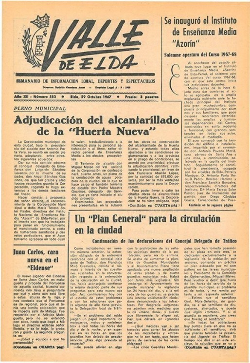 N&uacute;mero 0583<span>29 de octubre de 1967</span>
