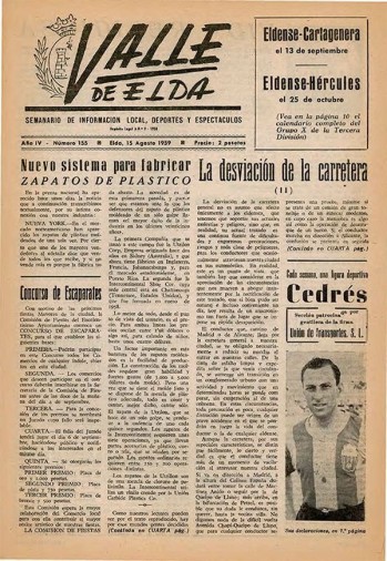 N&uacute;mero 0155 - 15 de agosto de 1959