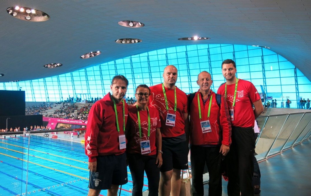 Elda estuvo en el Europeo Master de Natación de Londres Elda estuvo en el Europeo Master de Natación de Londres