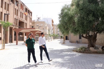 Elda culmina la reurbanizaci&oacute;n del entorno de la iglesia de Santa Ana