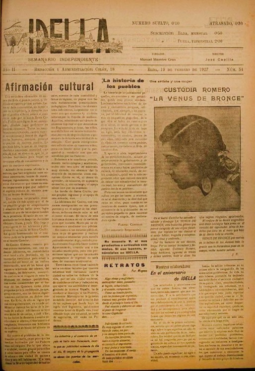Idella n&ordm; 054<span>A&ntilde;o 1927</span>