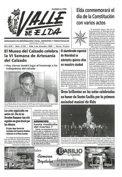 N&uacute;mero 2.176<span>3 de diciembre de 1999</span>