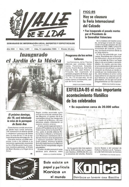 N&uacute;mero 1.491<span>13 de septiembre de 1985</span>