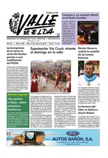 N&uacute;mero 2.768 - 15 de marzo de 2013