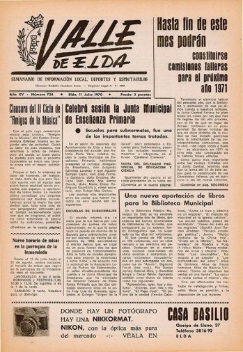 Número 0724 - 11 de julio de 1970