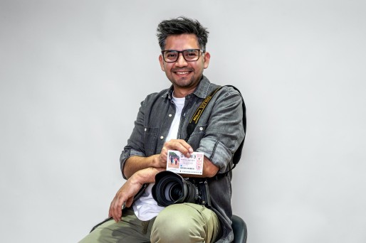 Una fotograf&iacute;a del eldense Gustavo L&oacute;pez ilustra un d&eacute;cimo del Sorteo de la Cruz Roja de Loter&iacute;a Nacional