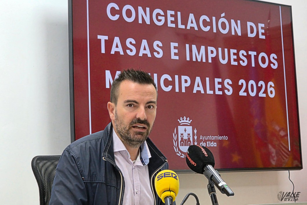 Elda vuelve a congelar las tasas e impuestos municipales