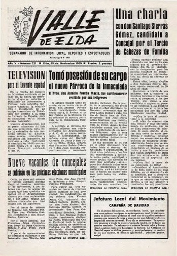 N&uacute;mero 0221 - 19 de noviembre de 1960